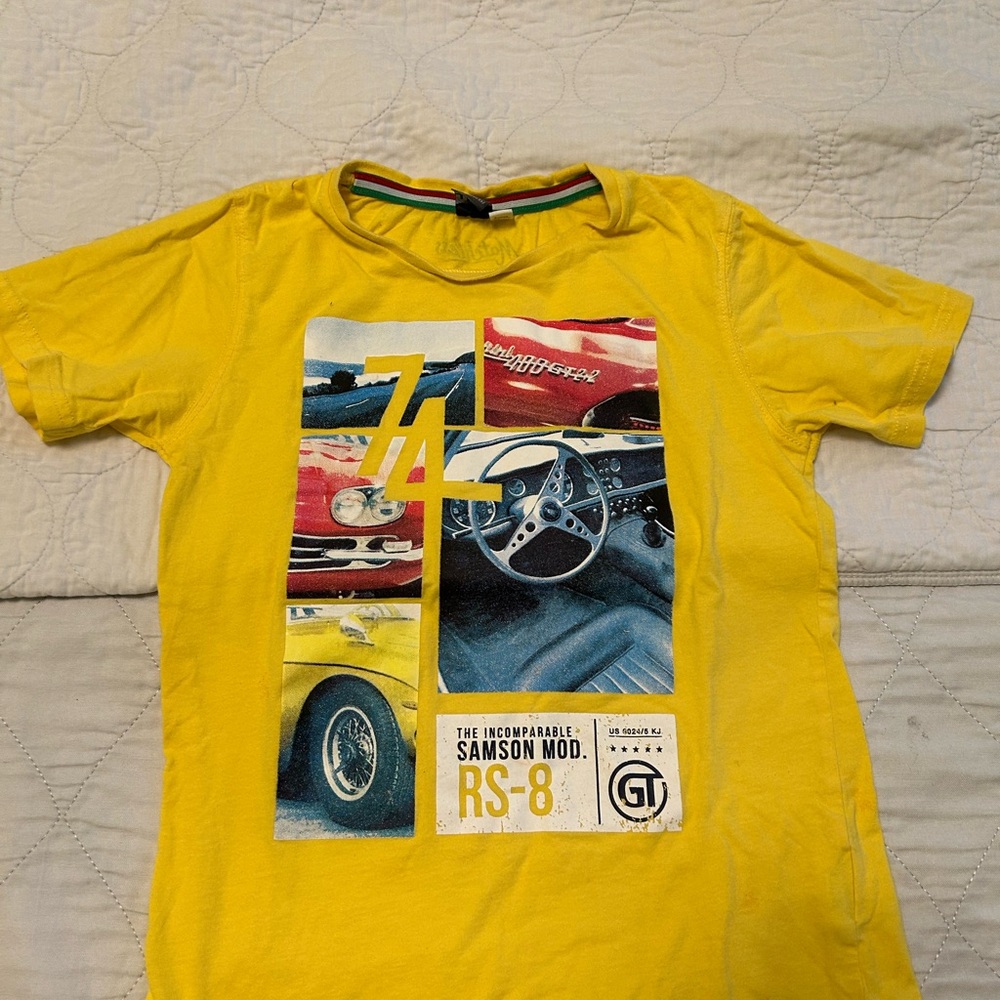 RS-8 Yellow Kids Tee